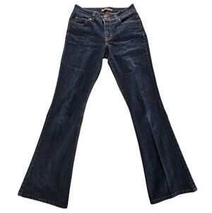 Nine West Blue Flare Wide Leg Jeans Size 6